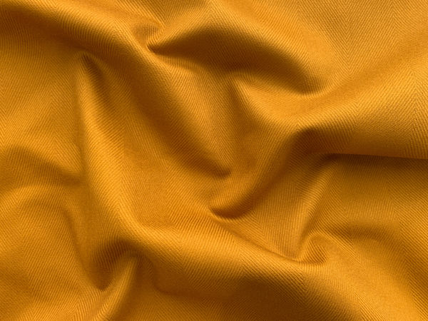 Japanese Cotton Herringbone Canvas - Goldenrod