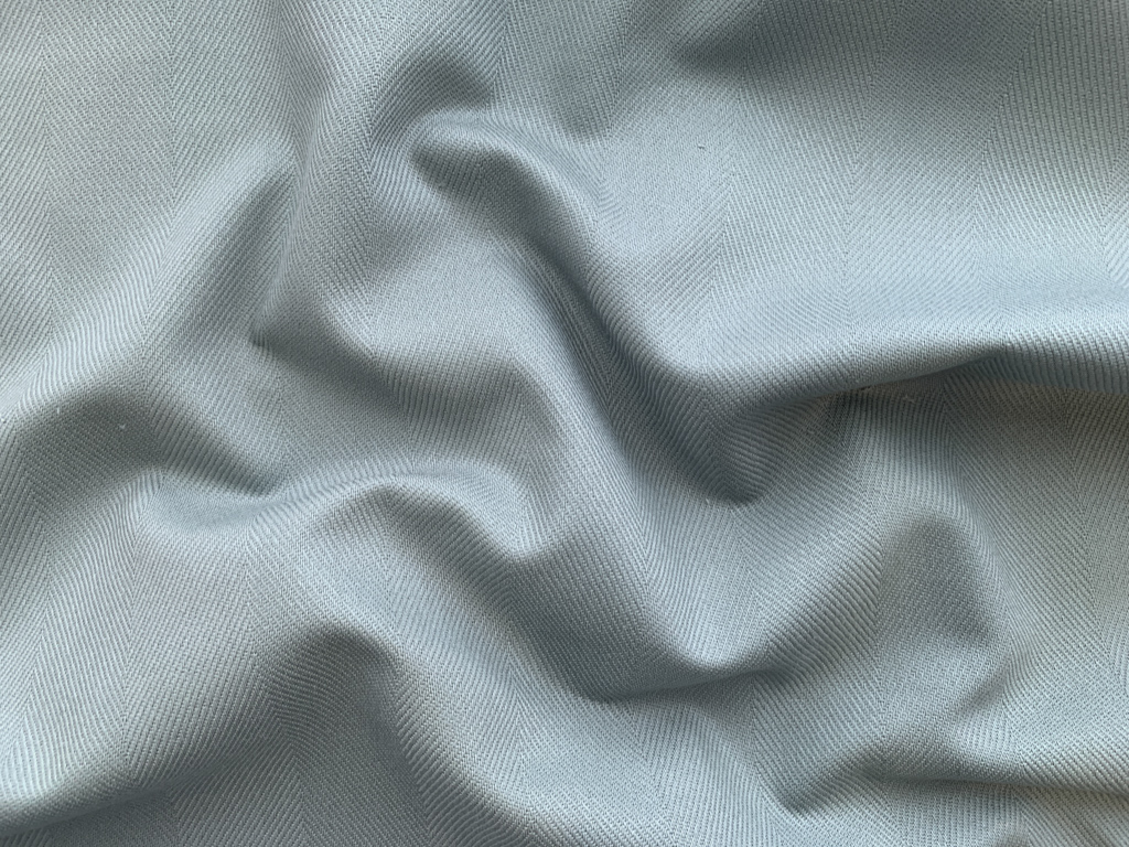 Japanese Cotton Herringbone Canvas - Ice - Stonemountain & Daughter Fabrics