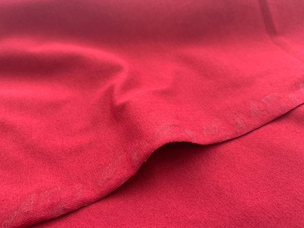 Cotton/Spandex Jersey - Rhubarb