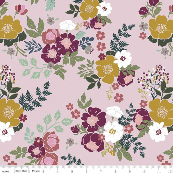 Quilting Cotton - Whimsical Romance - Main - Pink