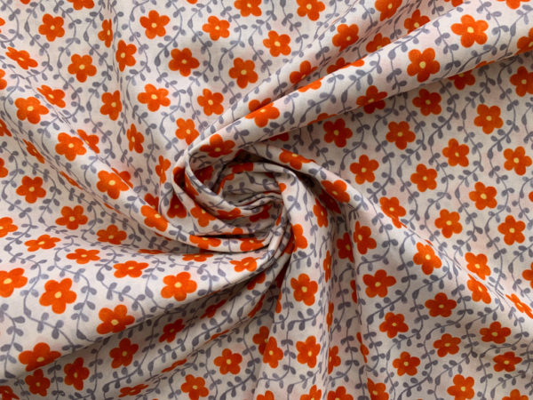 Sevenberry - Cotton Shirting - Scandi Floral Vines