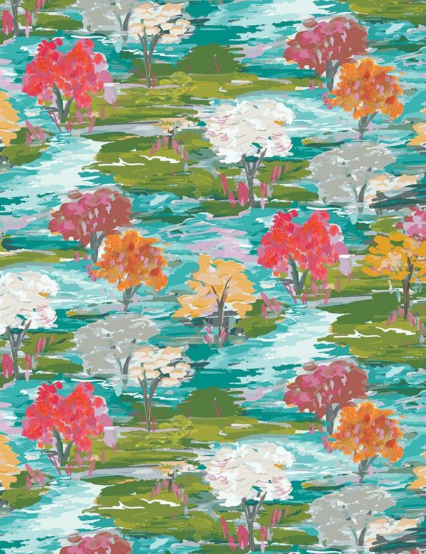 Quilting Cotton - Creekside – Multi