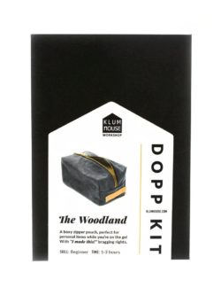 Klum House The Woodland Dopp Kit Pattern