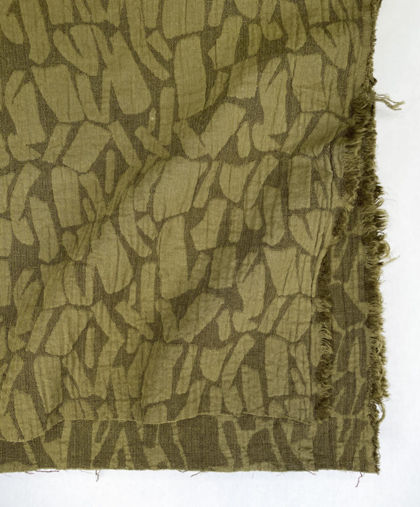 Cotton/Linen/Rayon Jacquard - Shapes - Crocodile