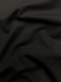 Yoga Cloth - Cotton/Spandex Knit - Black