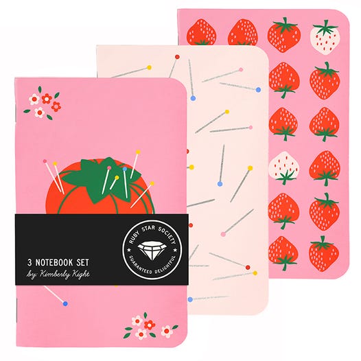 Ruby Star Society – Tomato Tomahto – Notebook (Set of Three)