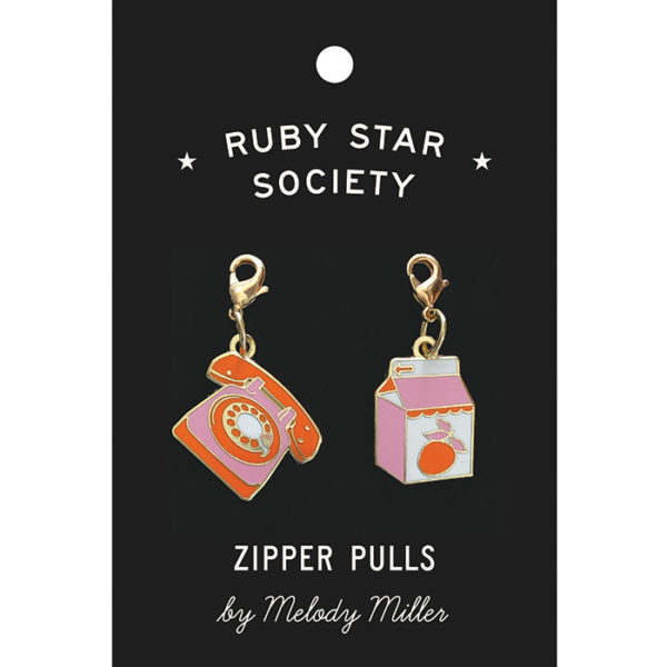 Ruby Star Society - Phone & Juice Box - Zipper Pulls