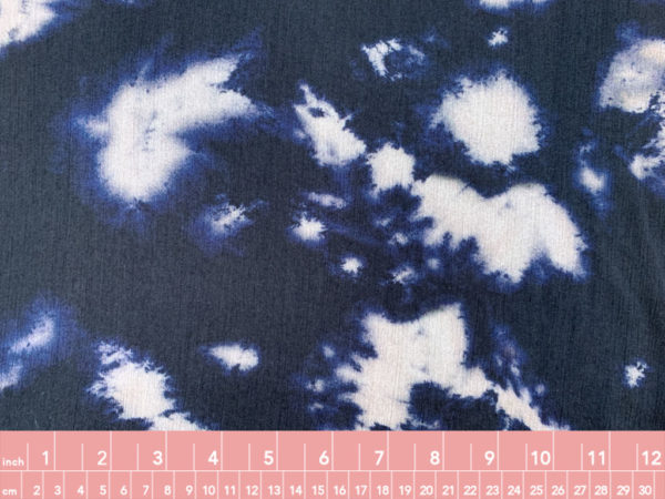 Designer Deadstock - Crinkle Viscose - Cloud Print