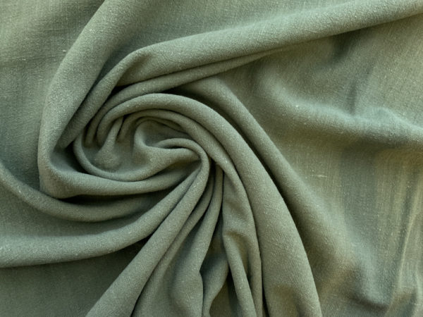 Mora Slub Viscose/Linen - Thyme - Stonemountain & Daughter Fabrics