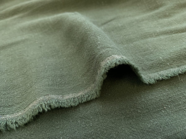 Mora Slub Viscose/Linen - Thyme