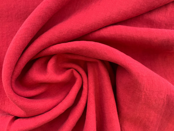 Laundered Linen - Red