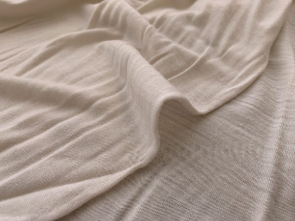 Merino Wool Jersey - Ivory