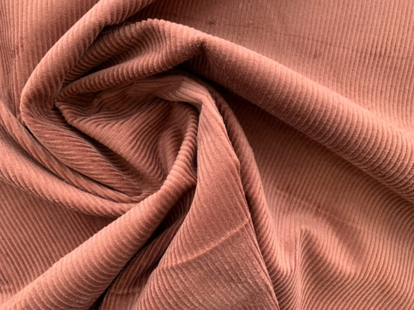 8 Wale Cotton/Spandex Corduroy - Pecan