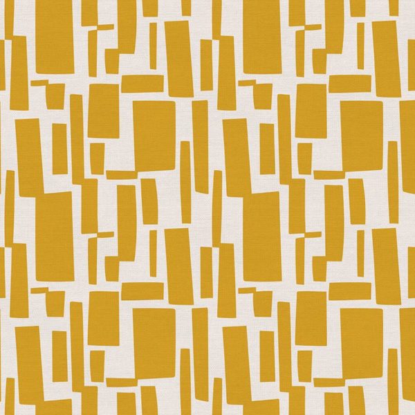 Quilting Cotton - Artist Garden - Block Party - Gold