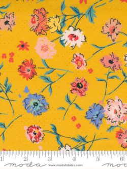 Quilting Cotton - Lady Bird - Saffron - Yellow