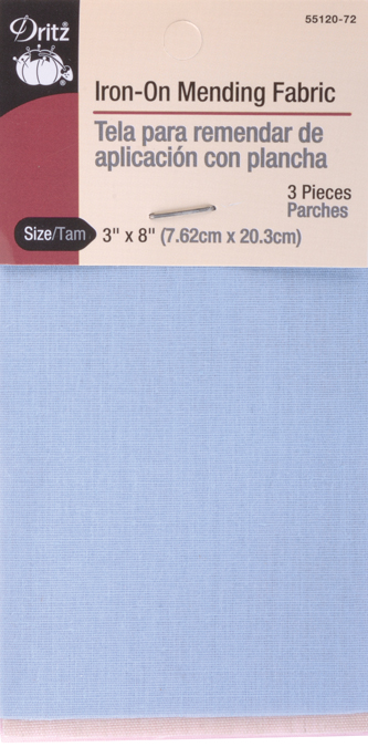 Iron-On Mending Fabric - Assorted