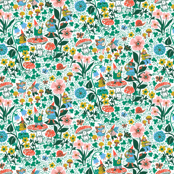 Quilting Cotton - Figo – Garden Jubilee – Scenic