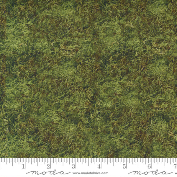 Quilting Cotton - Outdoorsy – Forest Floor- Moss