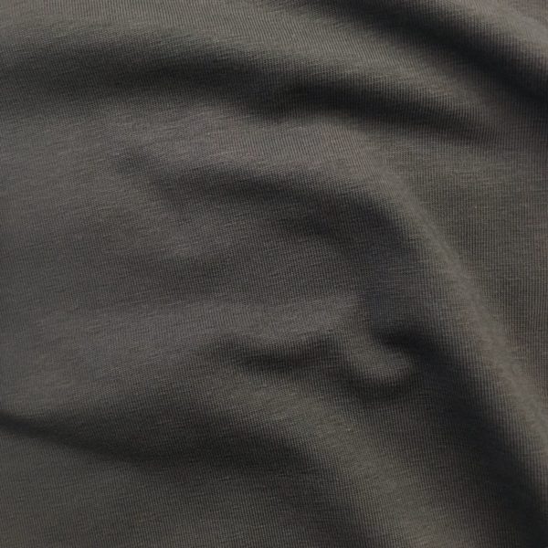 Cotton/Spandex Jersey – Dark Grey