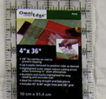 Omnigrid Ruler – 4″ x 36″