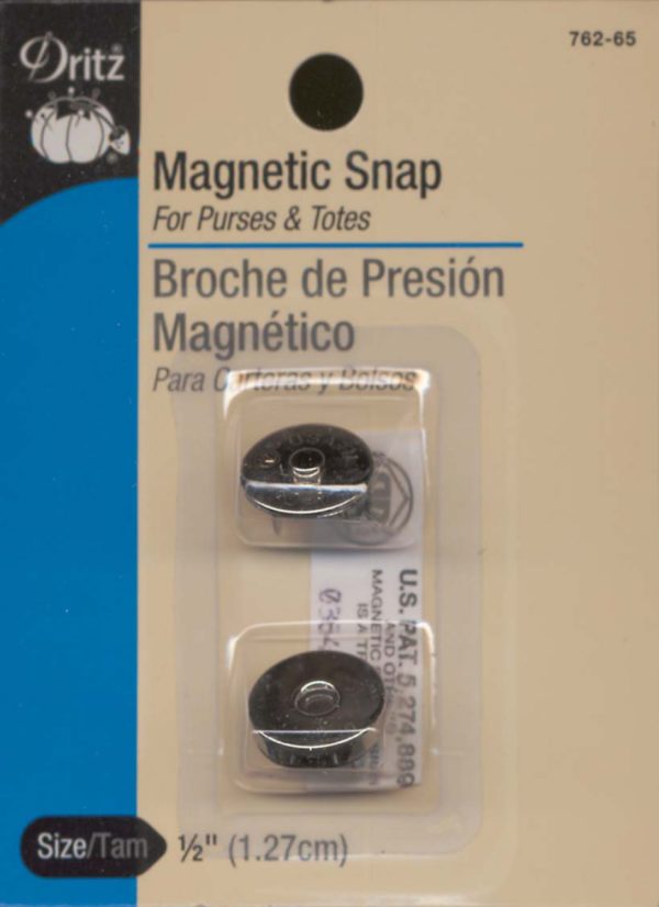 Magnetic Snap - 1/2" Nickel Finish