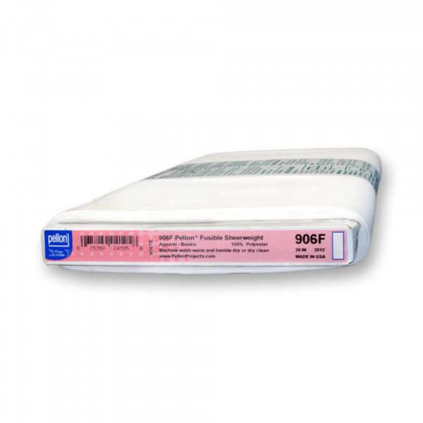 Nonwoven Fusible Sheerweight Interfacing - White