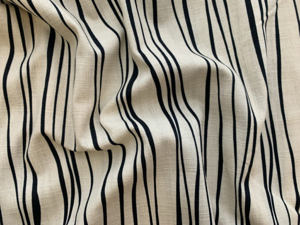 Japanese Cotton Dobby - Zebra Reeds