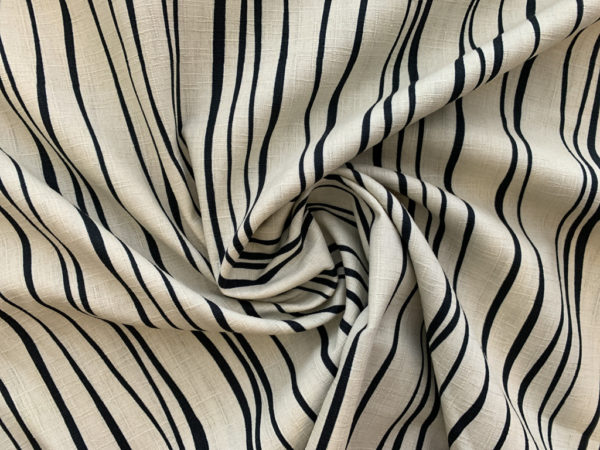 Japanese Cotton Dobby - Zebra Reeds