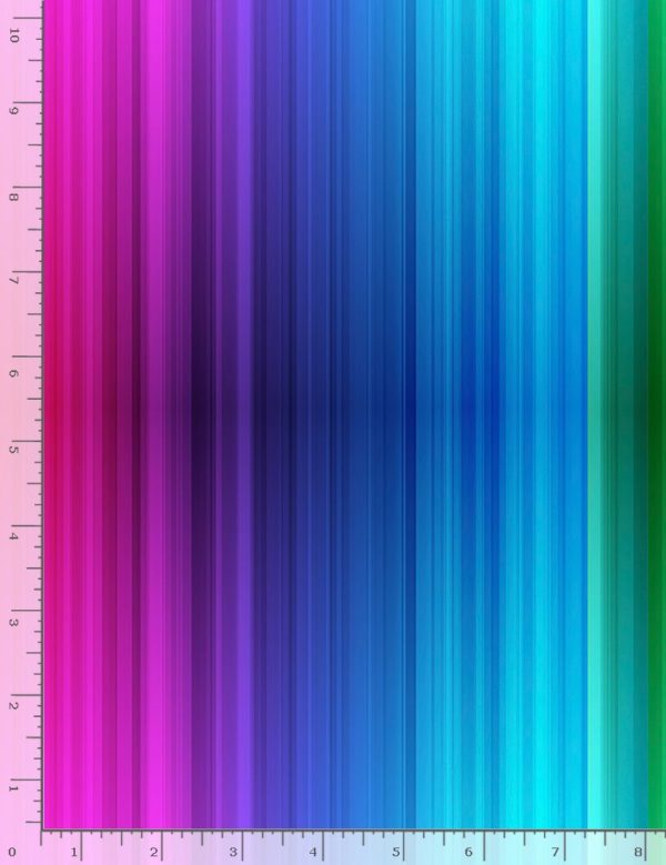 Quilting Cotton - Gradient Stripe – Rainbow