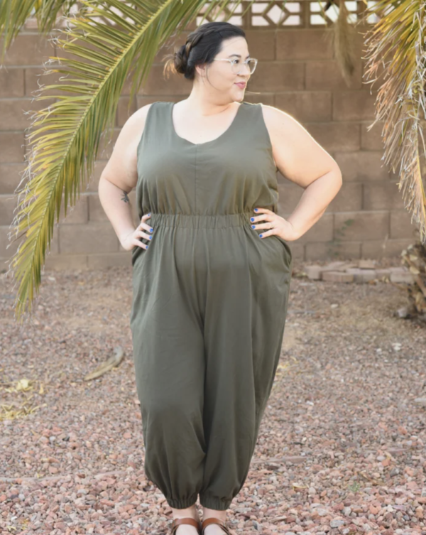 True Bias Nova Jumpsuit Sizes 14-30