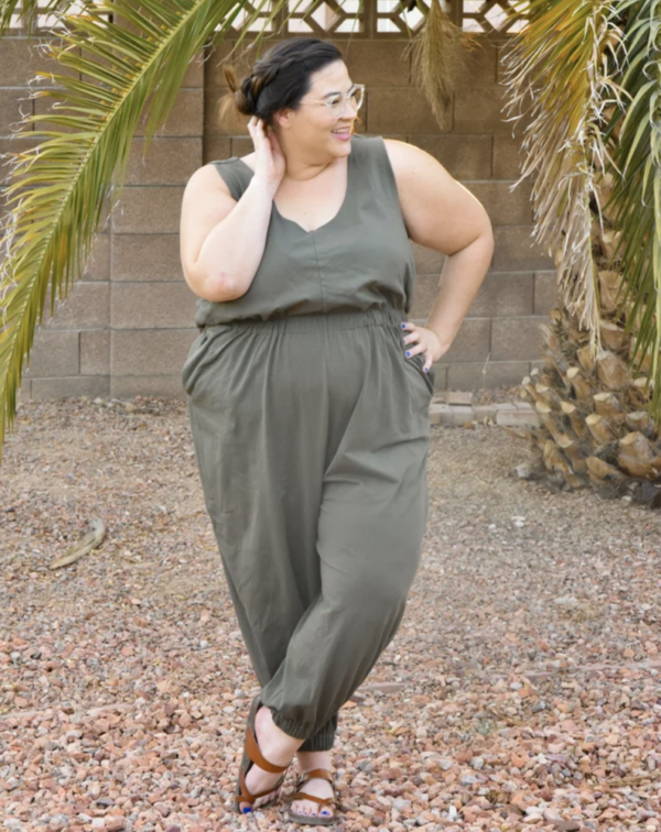 True Bias Nova Jumpsuit Sizes 14-30