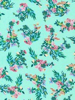 Happy Hilltop - Cotton Sateen - Mint