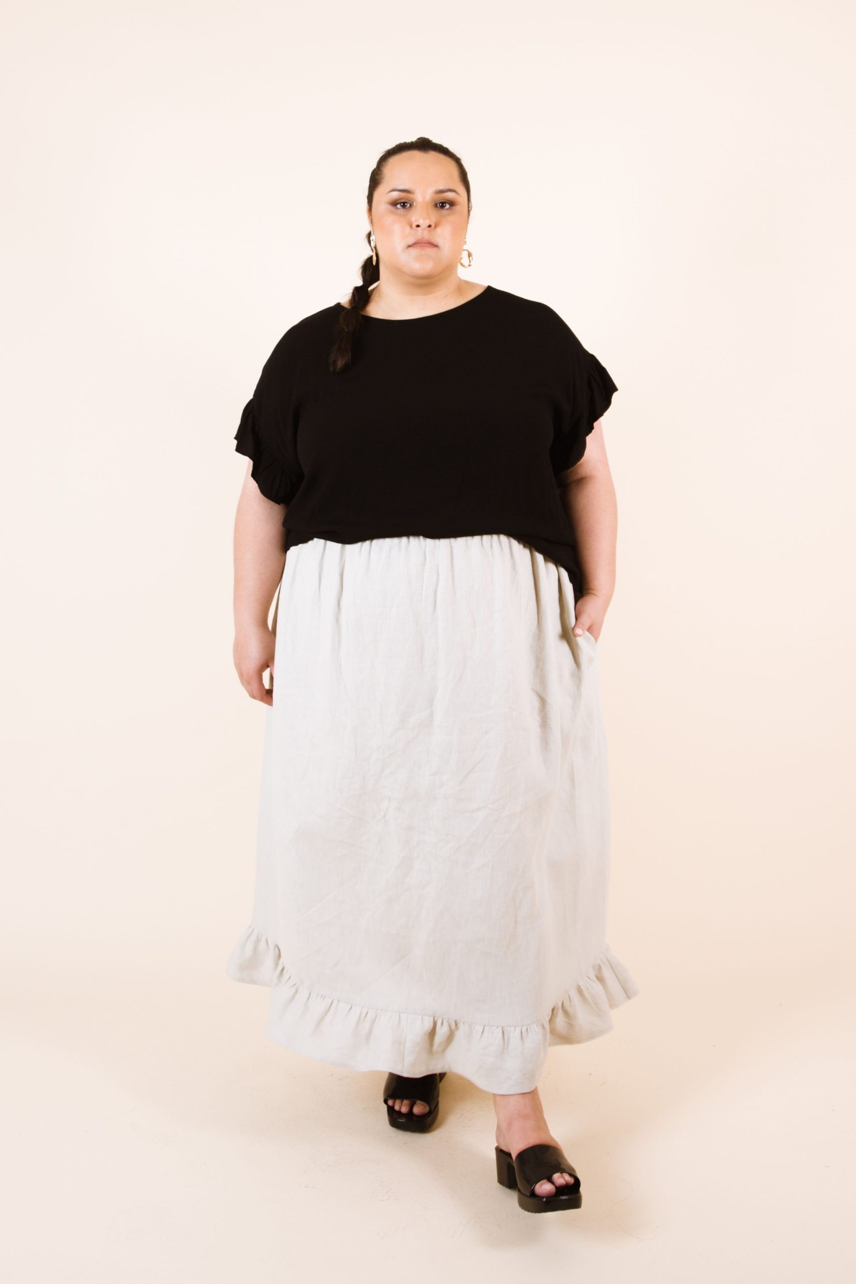 Papercut Estella Dress/Top/Skirt UK - Stonemountain & Daughter Fabrics