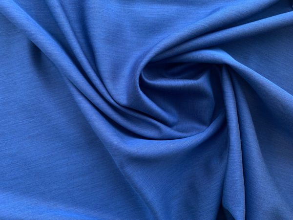 Cotton/Tencel Double Faced Twill - Royal Navy