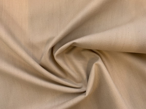 Designer Deadstock – Cotton Twill – Sand