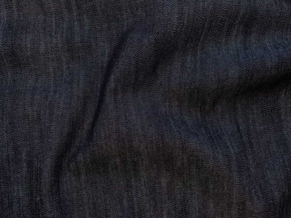 Designer Deadstock - Cotton/Spandex Denim - Deep Indigo