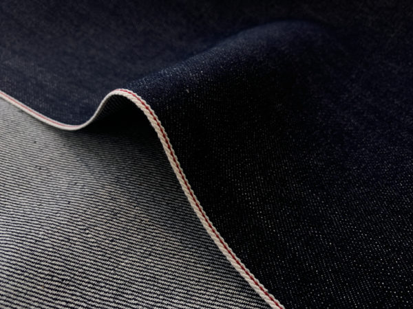 Designer Deadstock - Selvedge Cotton Denim - Indigo