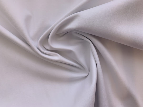 Designer Deadstock - Cotton/Spandex Twill - White