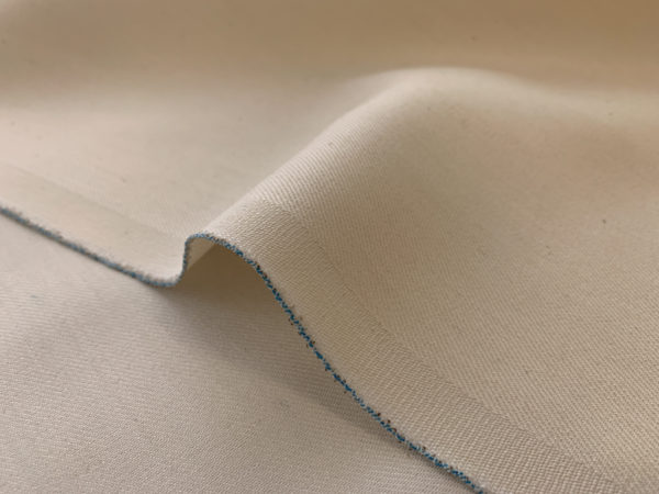 Designer Deadstock - Cotton/Spandex Twill - Natural