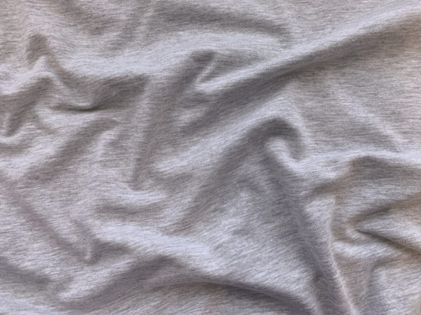 Designer Deadstock - Cotton/Rayon Knit - Light Grey