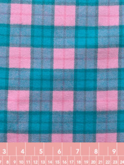 Yarn Dyed Cotton Flannel - Primo Plaid - Pink/Purple