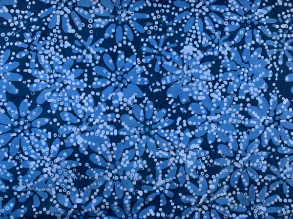 Hoffman Bali Cotton Batiks - Waves - Blue