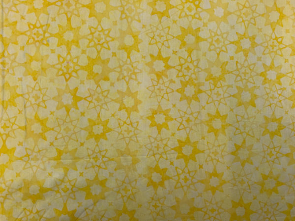 Hoffman Bali Cotton Batiks - Eyes - Yellow