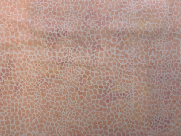 Cotton Batik - Batiks by Mirah - Cupcake - Peach