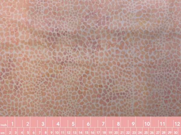 Cotton Batik - Batiks by Mirah - Cupcake - Peach