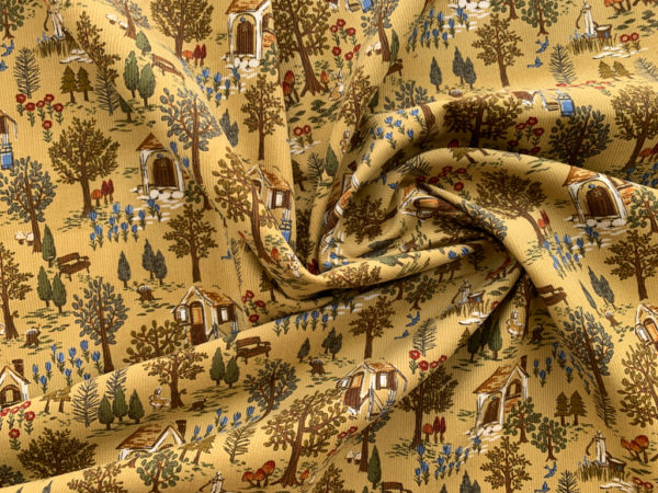 Hokkoh - Pinwale Cotton Corduroy - Village - Yellow