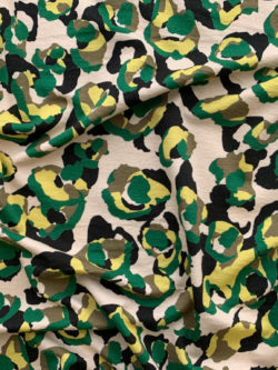 Italian Heavyweight Leopard Jacquard Coating - 1/2 Yard – Measure: a fabric  parlor