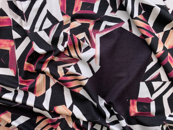 Designer Deadstock - Italian Rayon Knit - Pastel Ombré