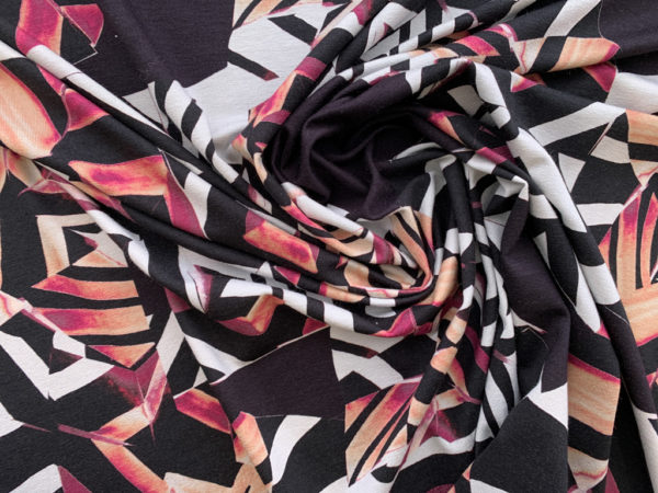 Designer Deadstock - Italian Rayon Knit - Pastel Ombré
