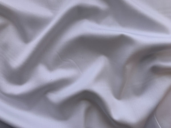 Cotton/Tencel Double Faced Twill - White